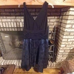 Black/Blue cocktail dress